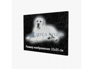 Памятная наклонная плита ПГЖ-140